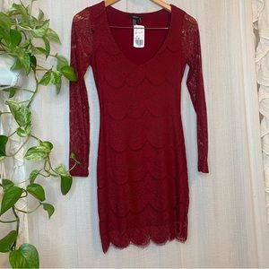 Long Sleeve Lace dress NEW with Tags
